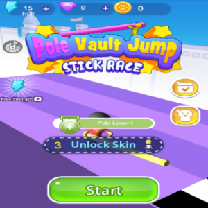 Pole-Vault-Jump-Stick-Race