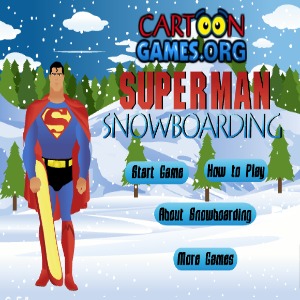 Superman-Snowboarding