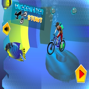 Underwater-Stunt-Bicycle-Racing