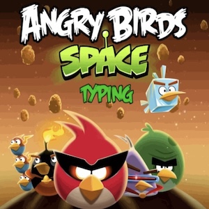Angry Birds Space Typing