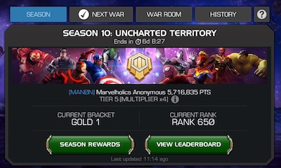 alliance rank