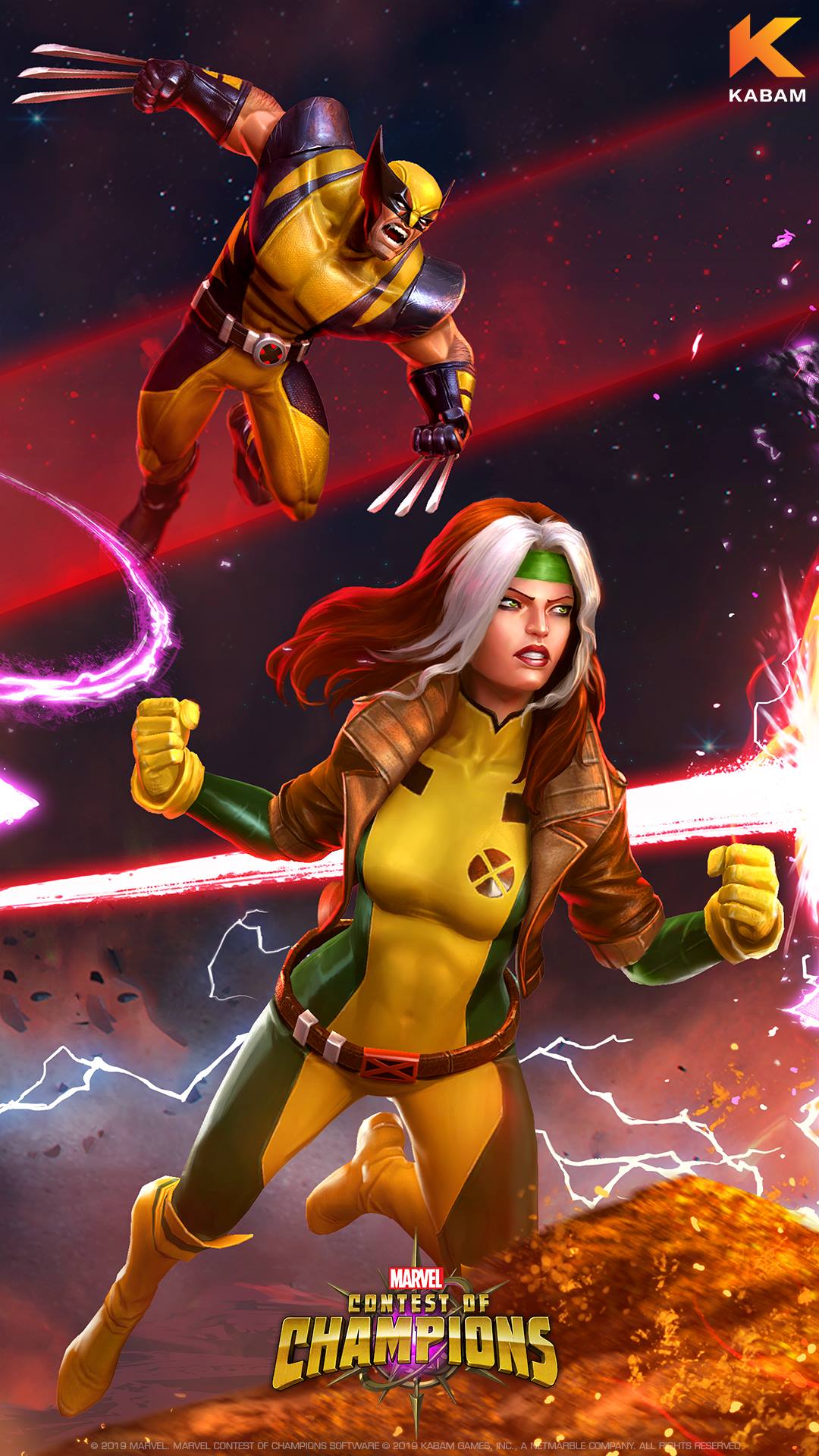 rogue and wolverine