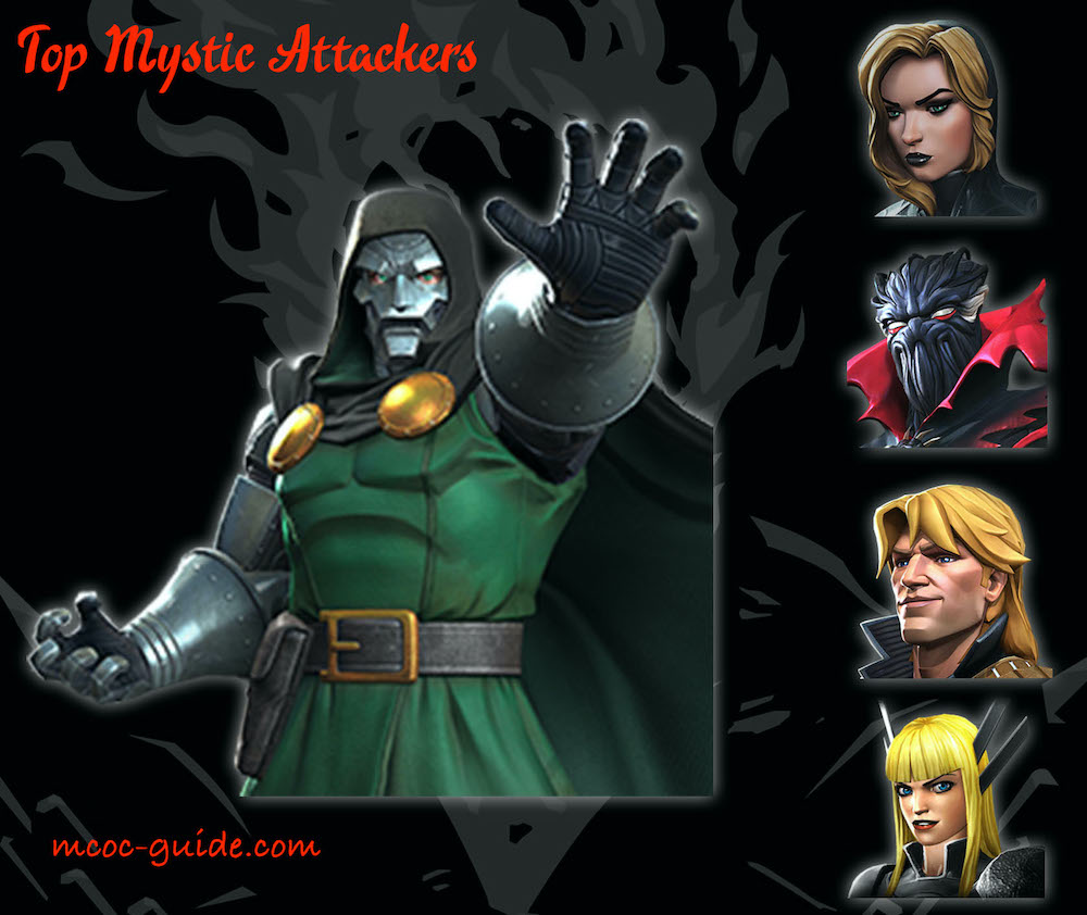 Top Mystic Attackers