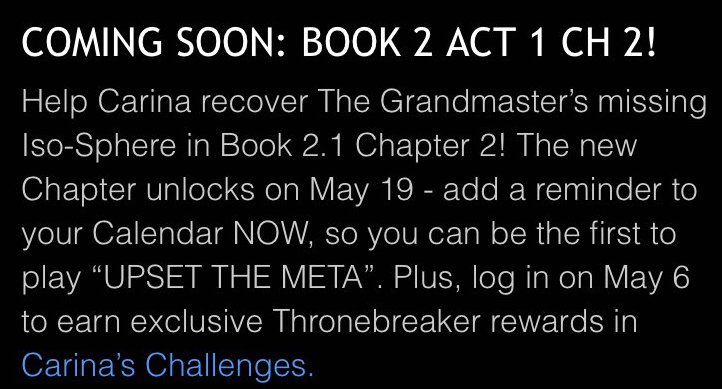 Book 2 Chapter 7.2 Release